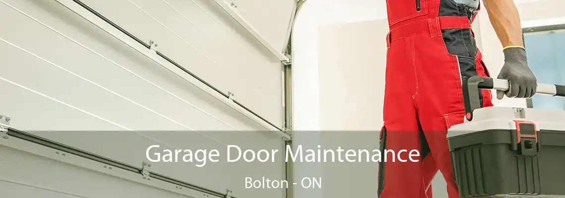 Garage Door Maintenance Bolton - ON