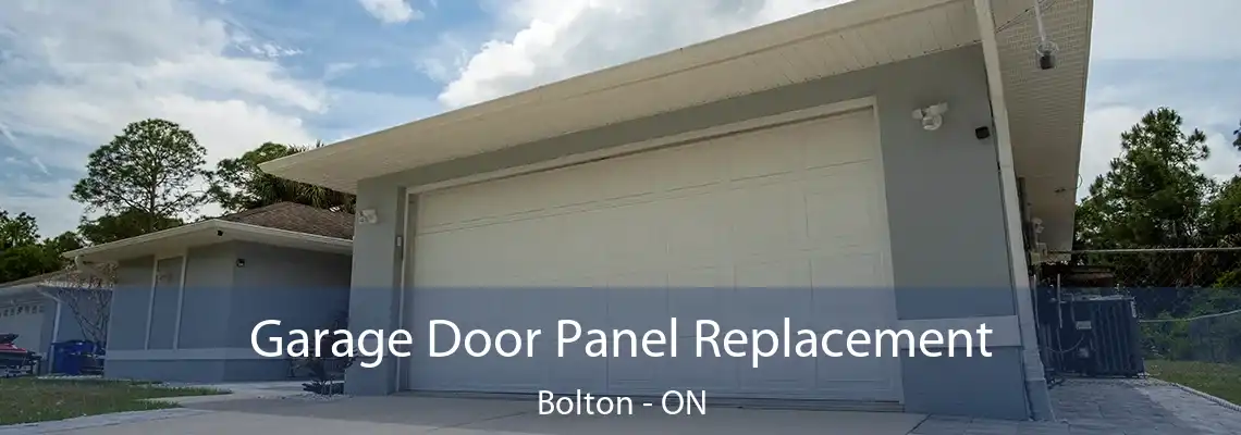 Garage Door Panel Replacement Bolton - ON