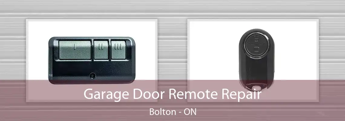 Garage Door Remote Repair Bolton - ON