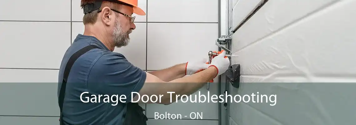 Garage Door Troubleshooting Bolton - ON