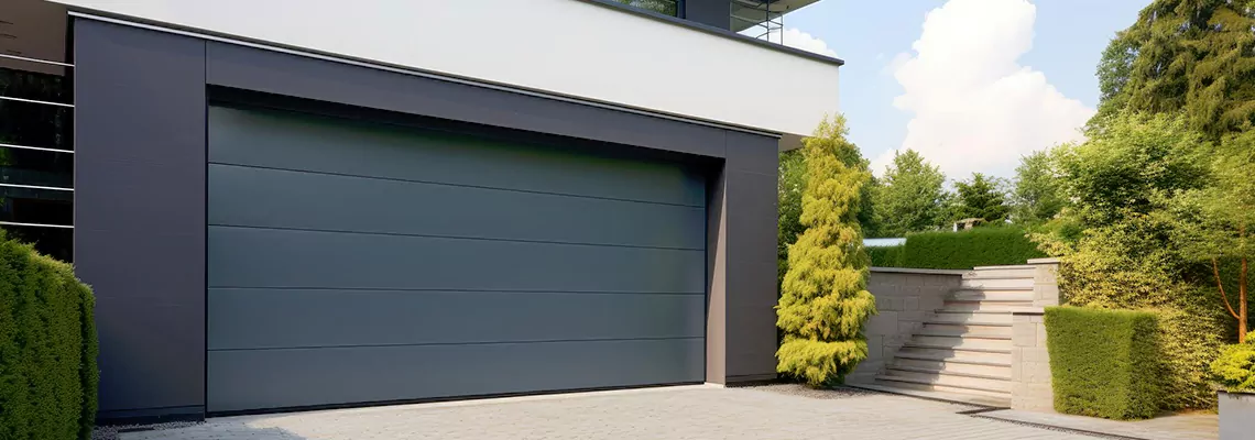 Haas Galvanized Steel Garage Door in Bolton, ON