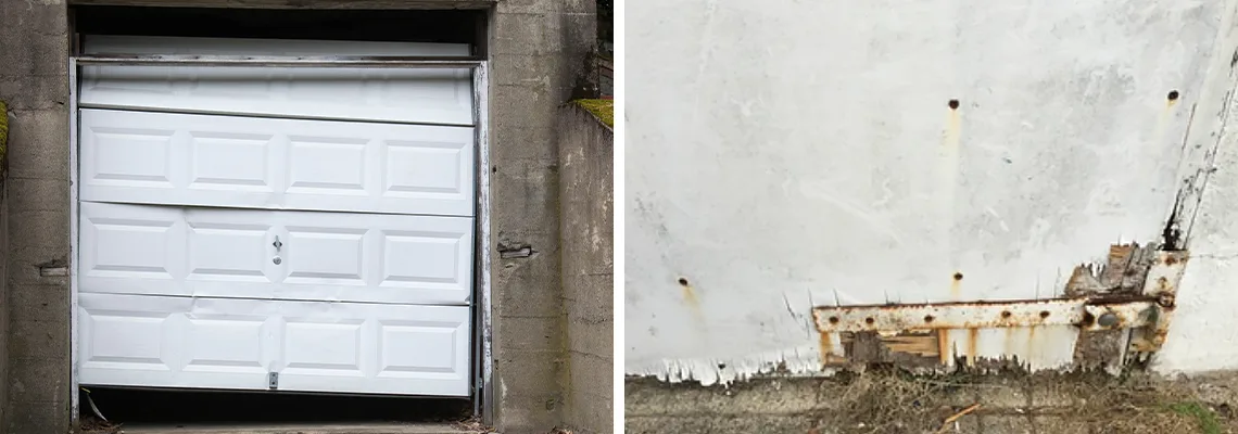 Rotten Commercial Garage Door Repair in Bolton, ON