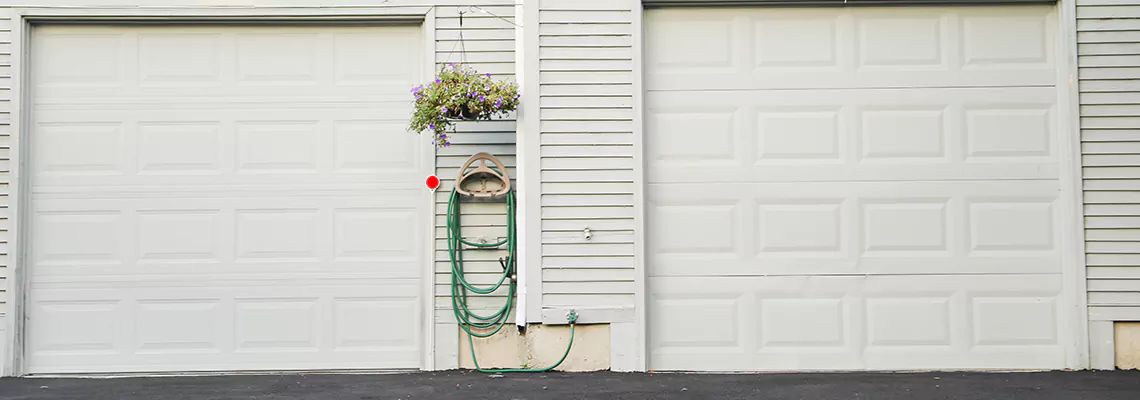 Sectional Garage Door Dropped Down Repair in Bolton, Ontario