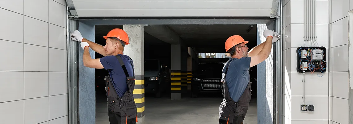 Wooden Garage Door Frame Repair in Bolton, Ontario