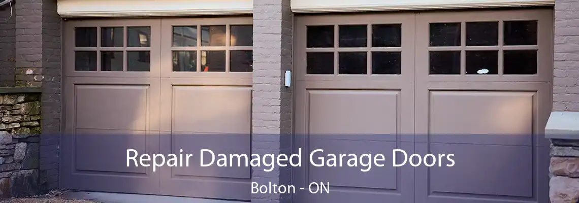 Repair Damaged Garage Doors Bolton - ON